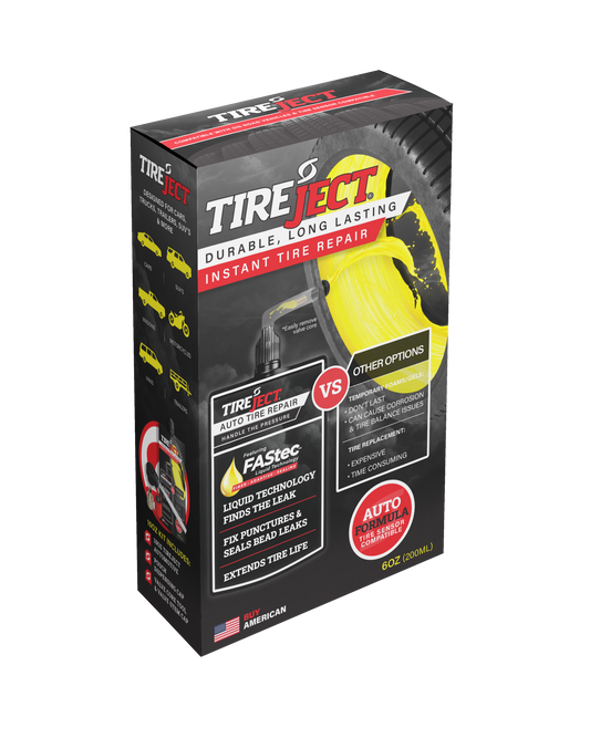 AUTO Instant Tire Repair Kit: Car/Sedan (6oz)